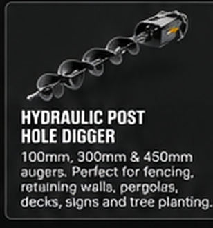 Hydraulic Post Hole Digger